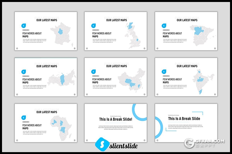 90页蓝色商务工作汇报数据分析统计PPT模板 - 顶尖PPT