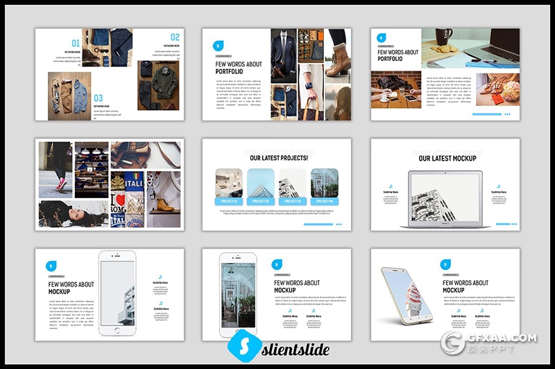 90页蓝色商务工作汇报数据分析统计PPT模板 - 顶尖PPT