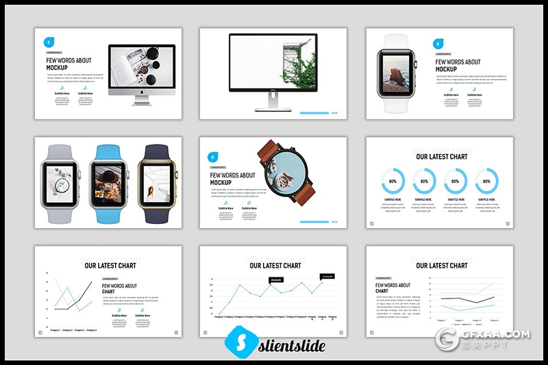 90页蓝色商务工作汇报数据分析统计PPT模板 - 顶尖PPT