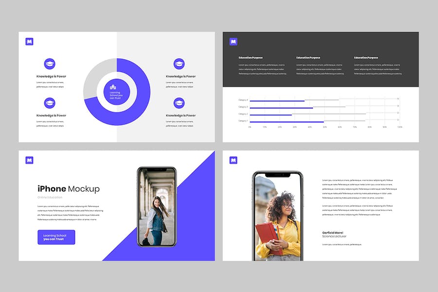 大学教育培训PowerPoint模板 - 顶尖PPT