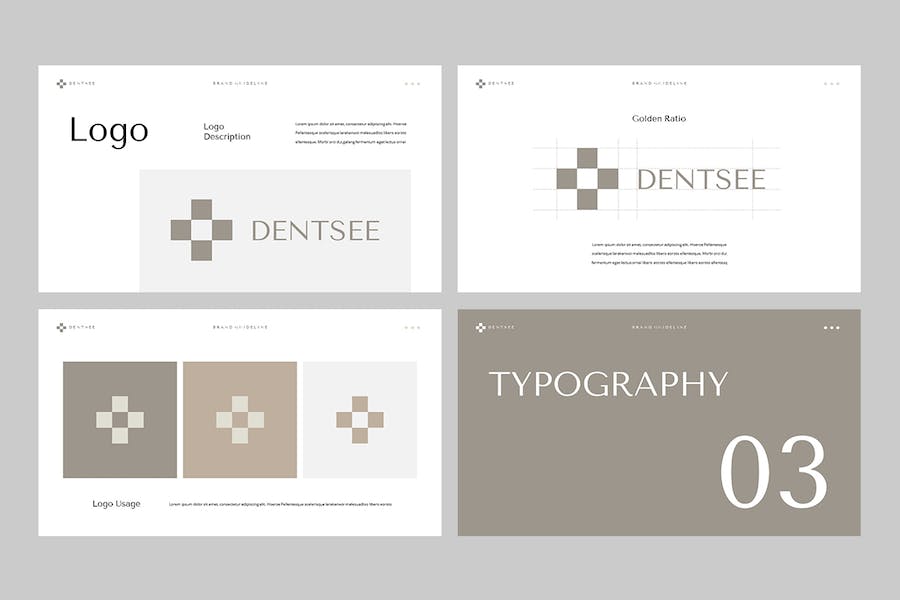 品牌形象宣传指南展示PPT模板 - 顶尖PPT