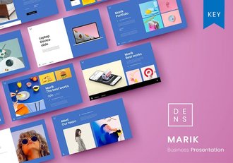 商务项目方案工作总结Keynote模板 - 顶尖PPT