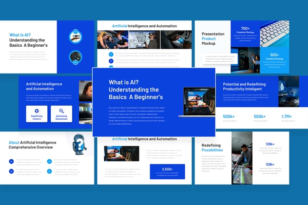 人工智能人工智能PPT模板 - 顶尖PPT