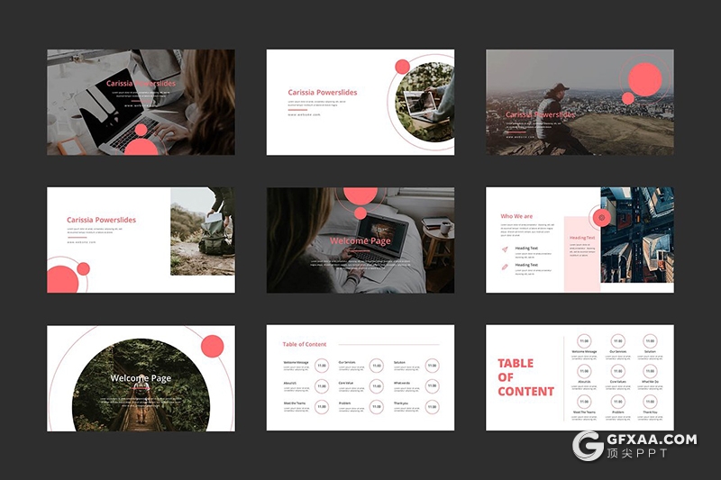 50页商务风格年终工作汇报新年计划PPT模板 - 顶尖PPT