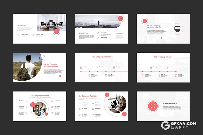 50页商务风格年终工作汇报新年计划PPT模板 - 顶尖PPT