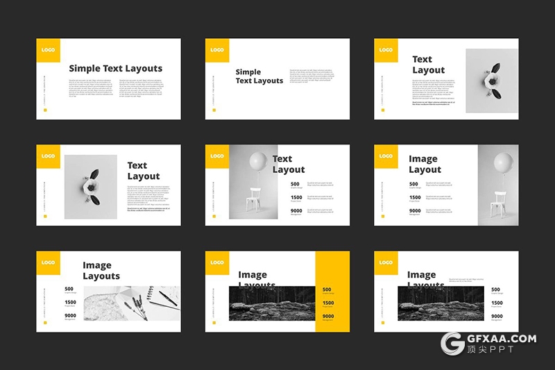 111页国外商务风格年终汇报多用途PPT模板 10种主题配色 - 顶尖PPT
