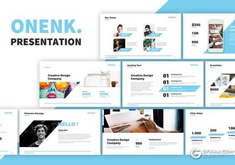 50页扁平化商务风格年终工作汇报新年计划PPT模板 - 顶尖PPT