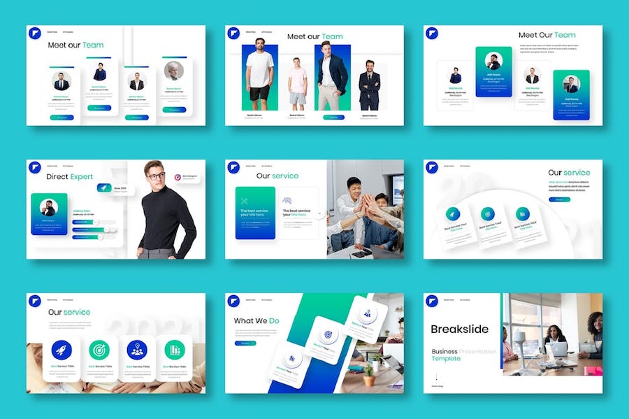 企业会议业务合作洽谈PPT模板 - 顶尖PPT