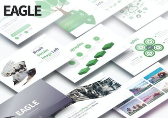 国外商业企业介绍工作计划总结PPT模板 - 顶尖PPT