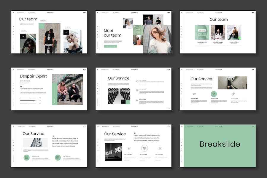 商务品牌建设推介营销宣传Keynote模板 - 顶尖PPT