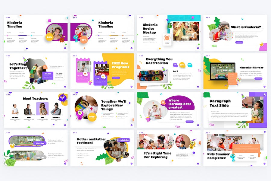 创意儿童启蒙教育培训PPT模板 - 顶尖PPT