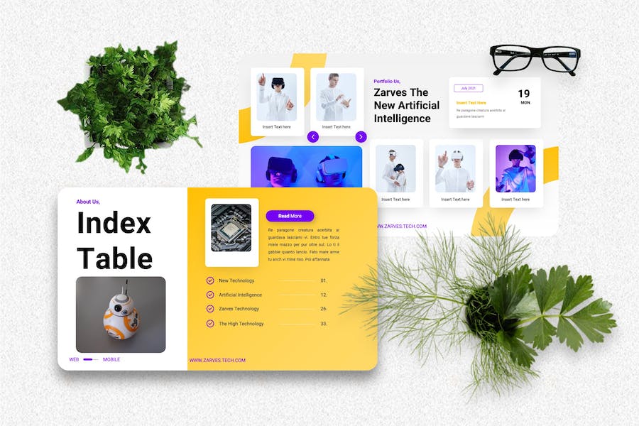 技术服务公司PPT模板 - 顶尖PPT