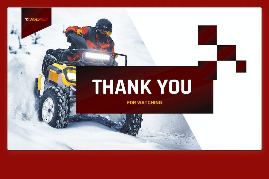 四轮摩托俱乐部PPT模板 - 顶尖PPT