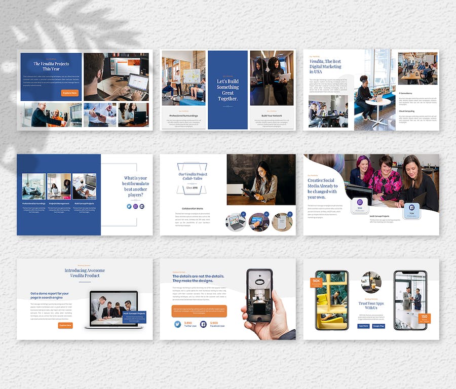数字营销策略品牌推广方案PPT模板 - 顶尖PPT
