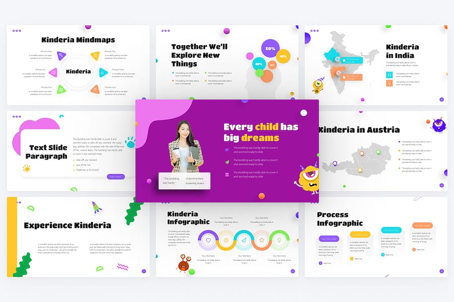 创意儿童启蒙教育培训PPT模板 - 顶尖PPT