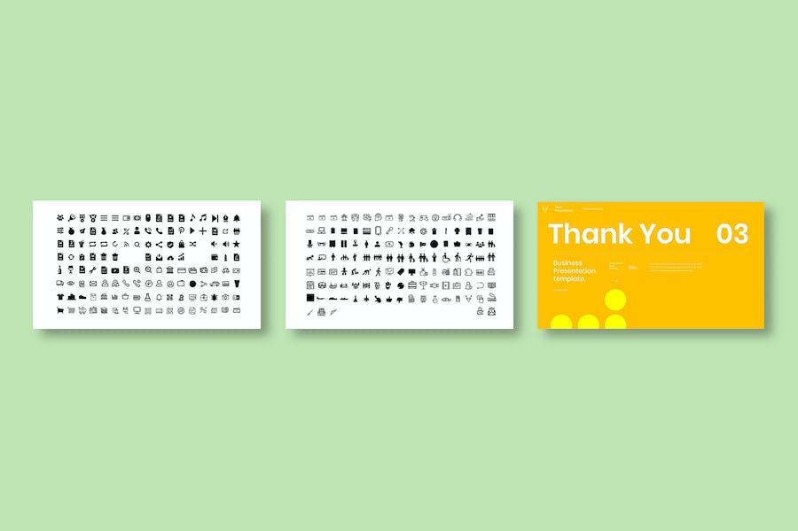 橙黄色创意商业策划Keynote模板 - 顶尖PPT