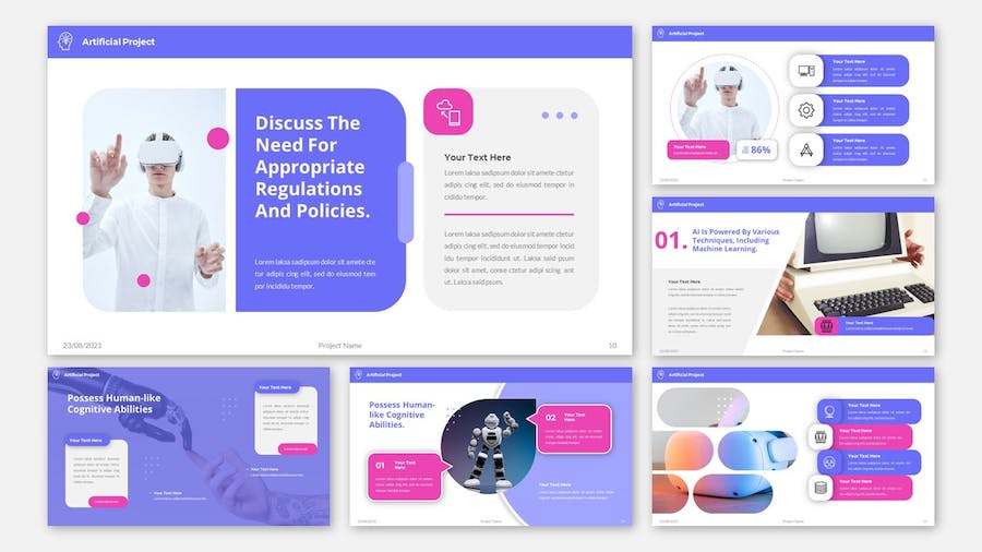 白红简约风格公司简介keynote模板 - 顶尖PPT