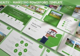 房产中介公司介绍房屋租售市场分析PPT模板 - 顶尖PPT