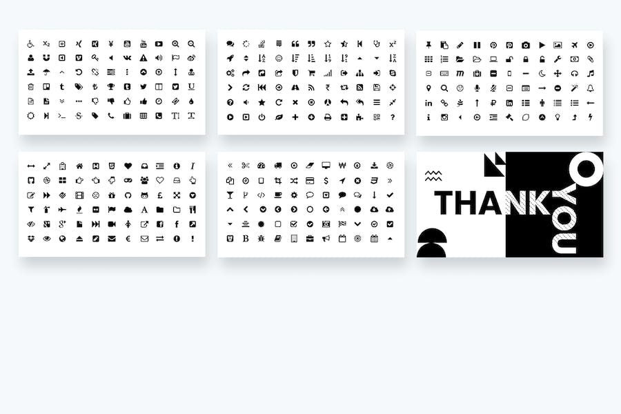 黑色时尚杂志风格keynote模板 - 顶尖PPT