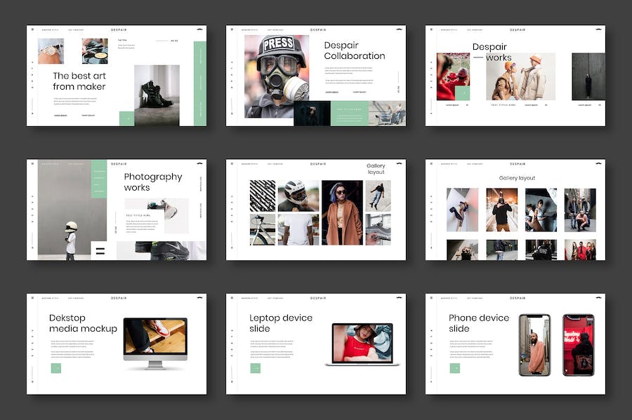 商务品牌建设推介营销宣传Keynote模板 - 顶尖PPT