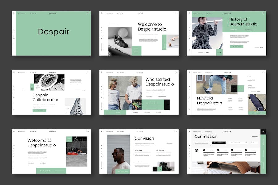 商务品牌建设推介营销宣传Keynote模板 - 顶尖PPT