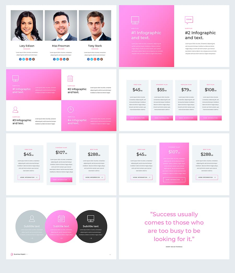 商业报告融资计划书Keynote模板 - 顶尖PPT