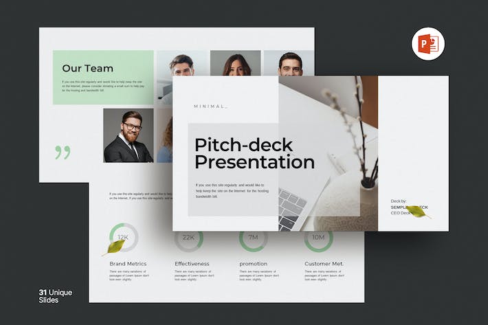 融资路演商业计划书PPT模板 - 顶尖PPT