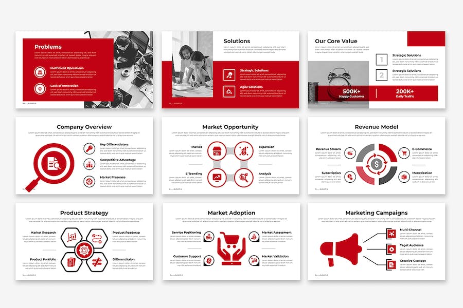 商业提升演讲展示PPT模板 - 顶尖PPT