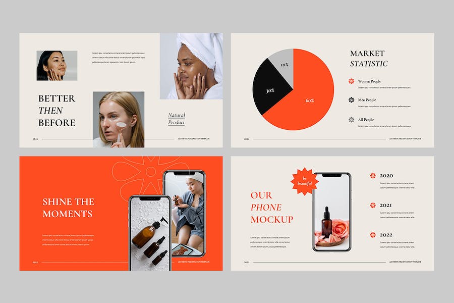 创意理念设计作品美学分享keynote模板 - 顶尖PPT