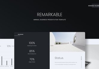 简约业务合作品牌营销策划通用PPT模板 - 顶尖PPT