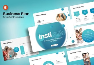 商业计划PowerPoint模板 - 顶尖PPT