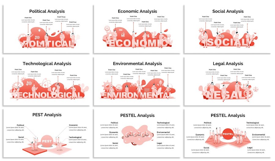 粉彩设计艺术风格插画PPT模板 - 顶尖PPT
