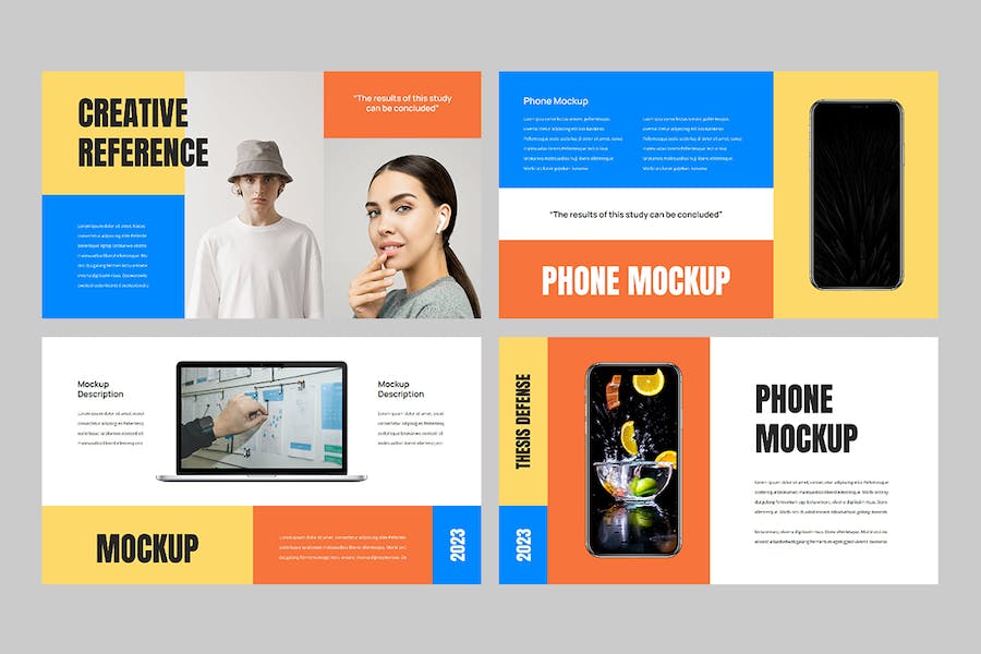 创意论文答辩PPT模板 - 顶尖PPT