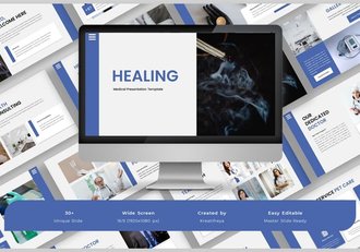 医疗健康领域keynote模板 - 顶尖PPT