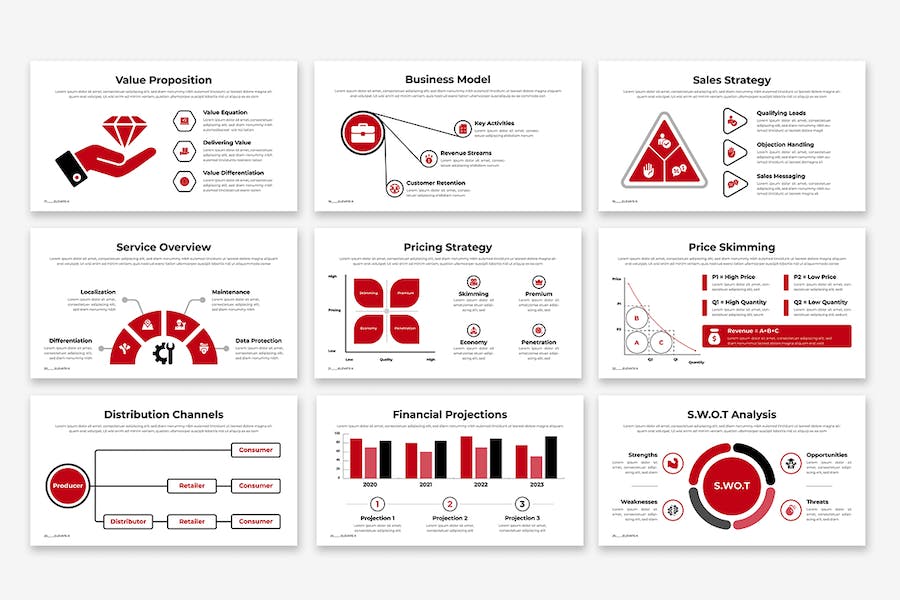 商业提升演讲展示PPT模板 - 顶尖PPT