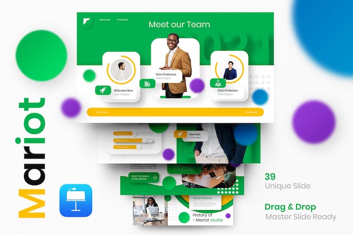 商业企业合作方案讲述展示Keynote模板 - 顶尖PPT