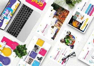 儿童玩具PPT模板 - 顶尖PPT