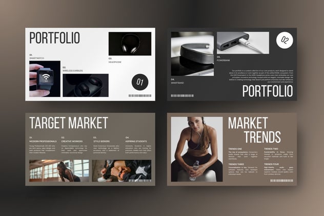 智能配件品牌提案营销推介PPT模板 - 顶尖PPT