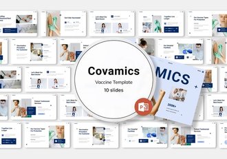 疫苗的研发功效接种PPT模板 - 顶尖PPT