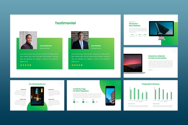 可再生能源PPT模板 - 顶尖PPT