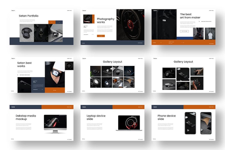 商务风格PowerPoint模板 - 顶尖PPT