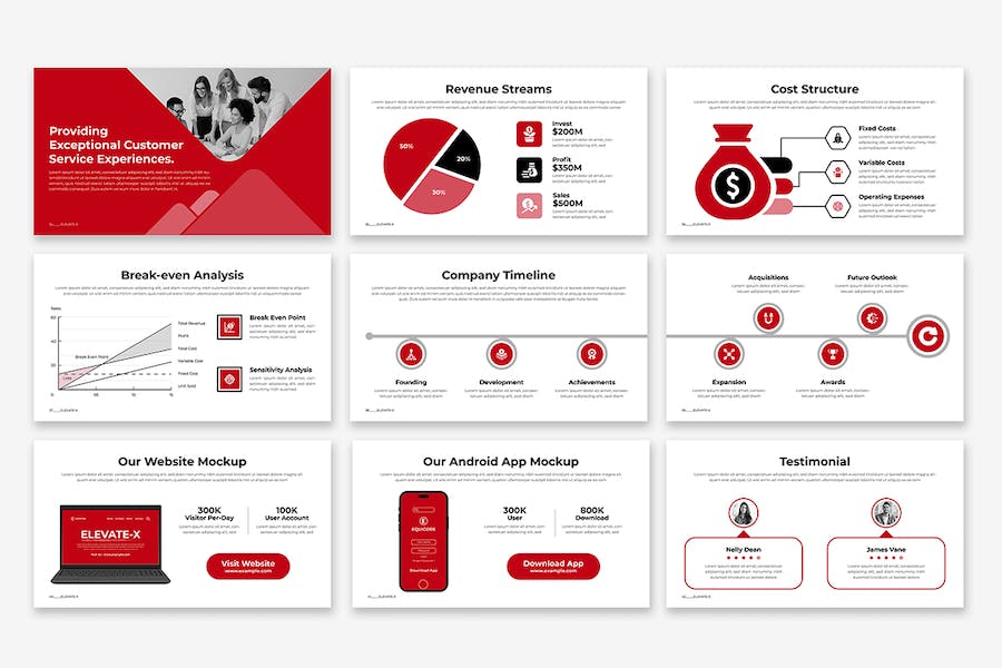 商业提升演讲展示PPT模板 - 顶尖PPT