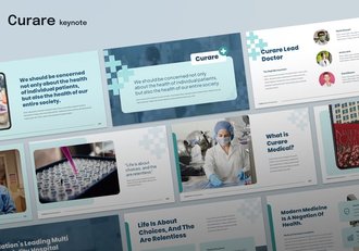 医学会议报告病例讨论诊疗方案沟通keynote模板 - 顶尖PPT