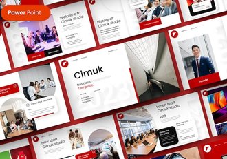 企业会议商务PowerPoint模板 - 顶尖PPT