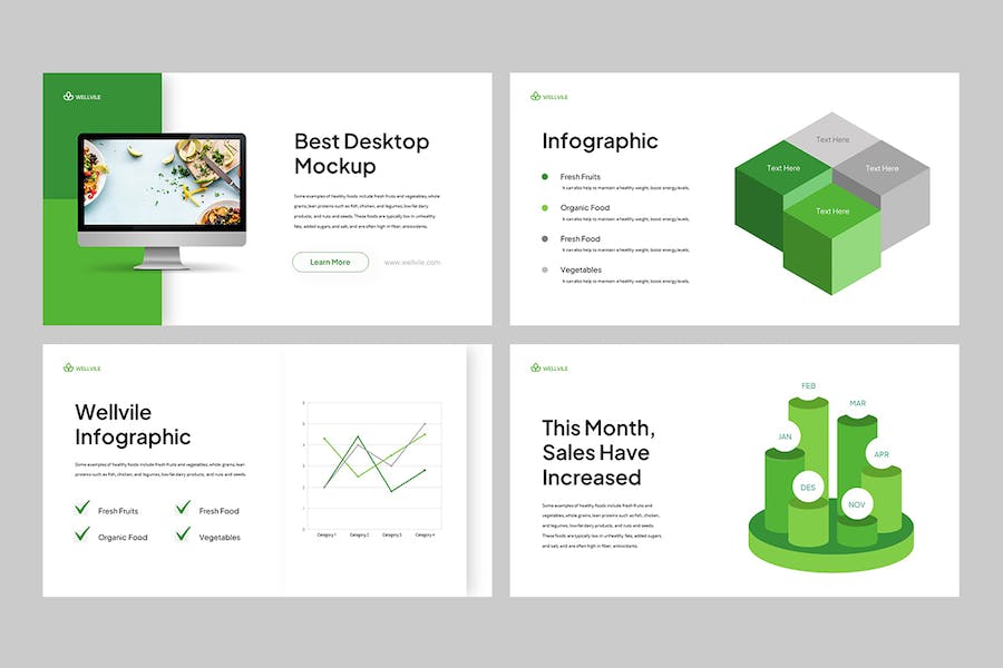 健康养生食品推介Keynote模板 - 顶尖PPT