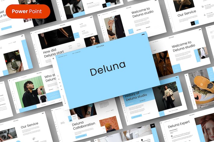 大气精美产品策划营销产品摄影展示通用商务PPT模板 - 顶尖PPT