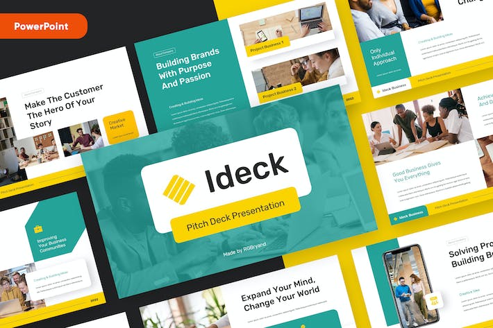 投资者商业创意产品或服务PPT模板 - 顶尖PPT