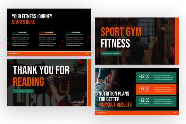 体育运动健身房品牌推广PPT模板 - 顶尖PPT