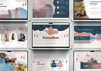 国外斋月节日介绍PPT模板 - 顶尖PPT