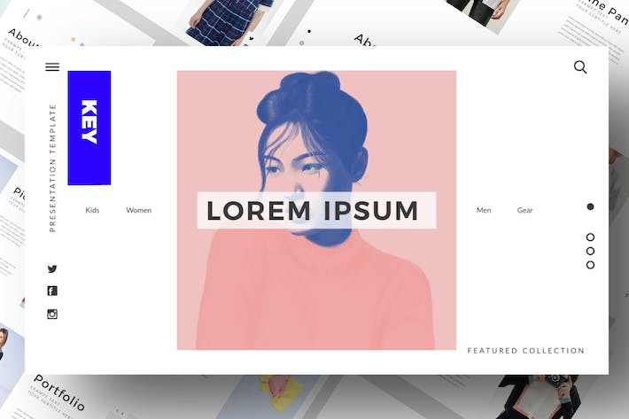 简约设计商业演讲方案Keynote模板 - 顶尖PPT